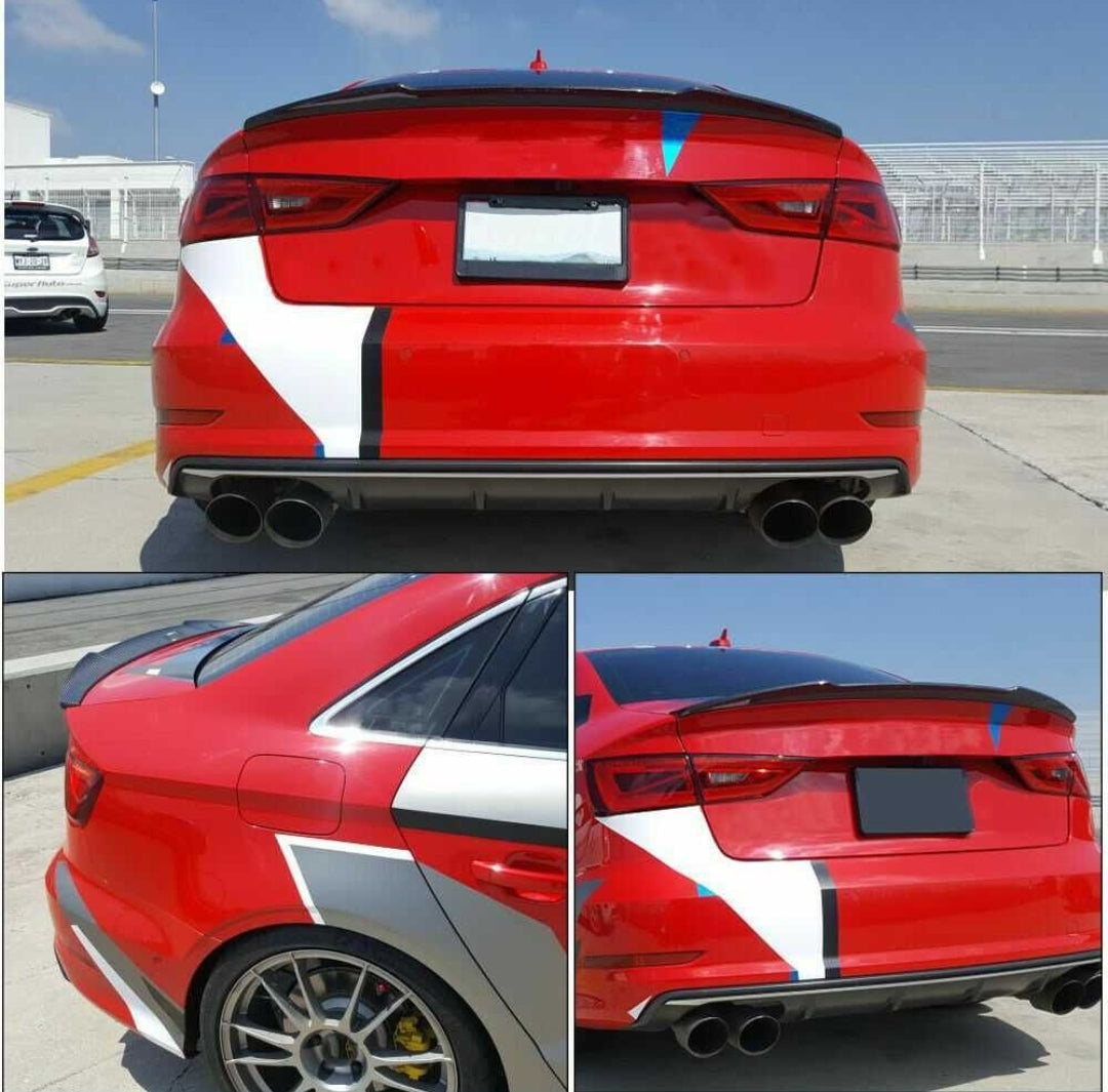 Eleron portbagaj tuning sport AUDI A3 8V Sportback model m4