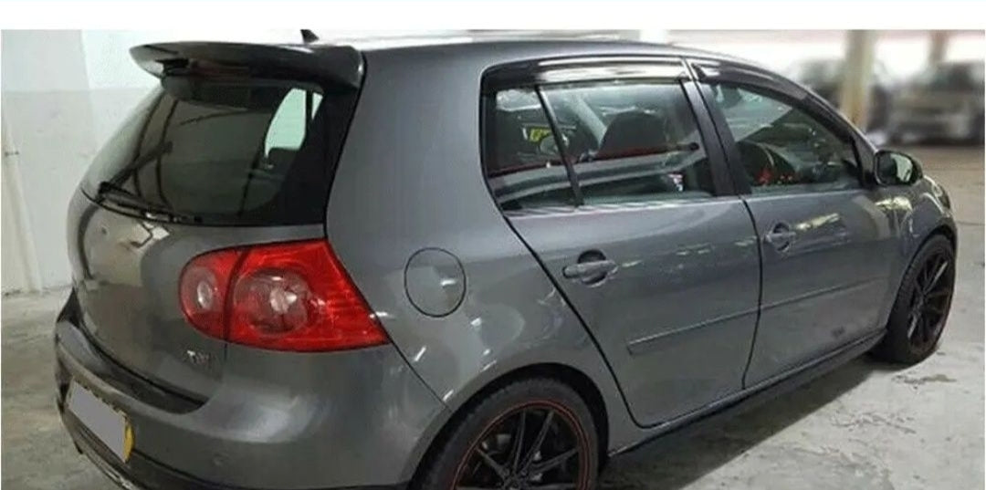 Eleron sport tuning luneta portbagaj VW Volksvagen Golf 6 MK 6 negru lucios