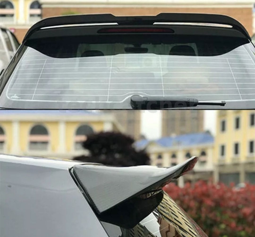 Eleron sport tuning luneta portbagaj VW Volksvagen Golf 7 MK7 7.5 2012 2013 2014 2015 2016 2017 2018 2019 Versiunea 2 negru lucios ( Gen 2 )