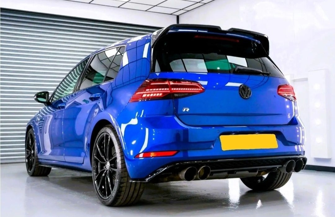 Eleron sport tuning luneta portbagaj VW Volksvagen Golf 6 MK 6 Oettinger Style negru lucios
