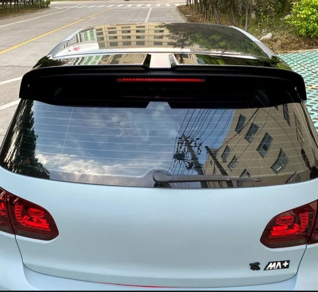 Eleron sport tuning luneta portbagaj VW Volksvagen Golf 6 MK 6 Oettinger Style negru lucios