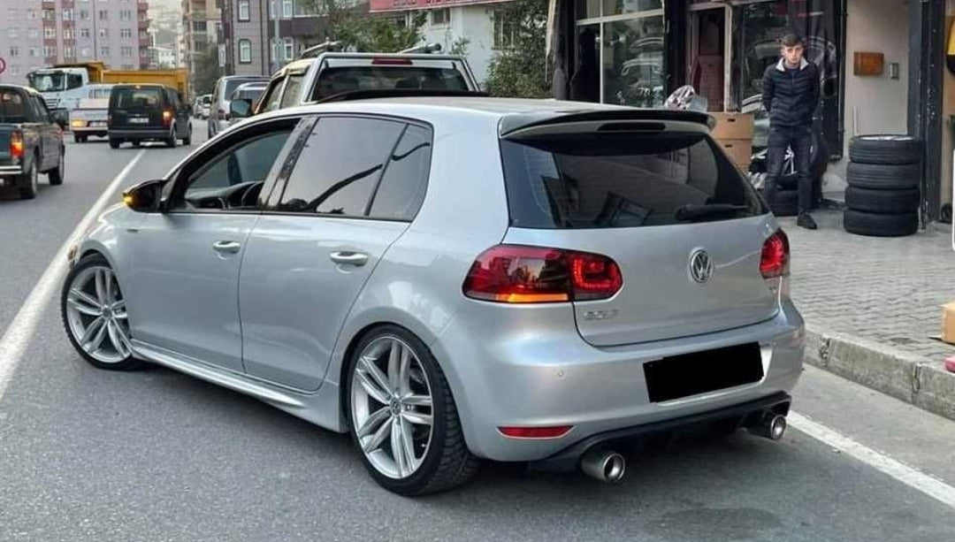 Difuzor bara spate prelungire lip Volkswagen vw Golf 6 MK6 2008-2012