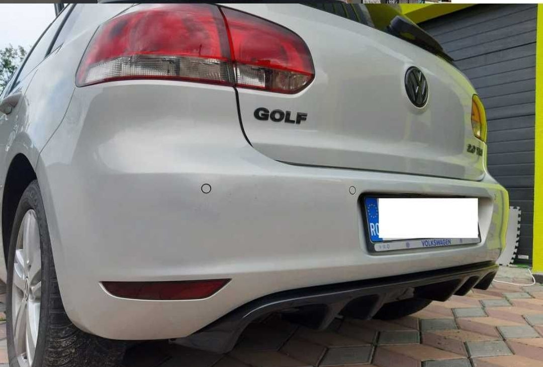 Difuzor bara spate prelungire lip Volkswagen vw Golf 6 MK6 2008-2012