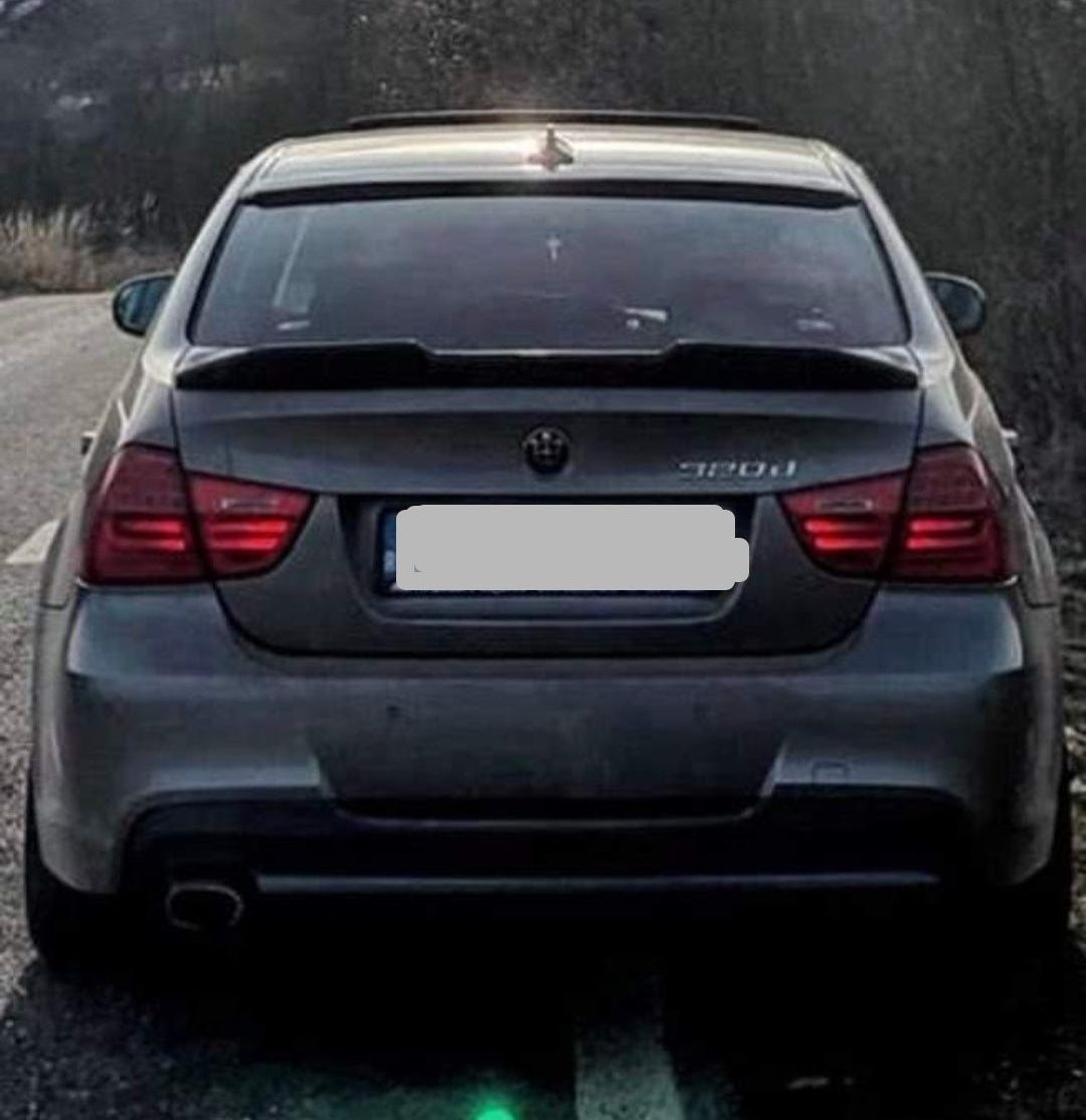 Eleron lip Prelungire sport tuning portbagaj BMW Seria 3 E90 model PSM design