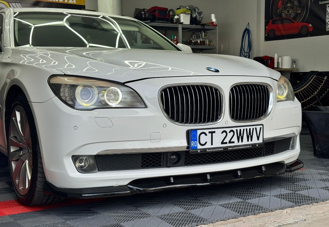 Spoiler fusta lip prelungire bara fata prelungire bara fusta BMW Seria 7 F01 Non Facelift M-Sport M Power M-Tech