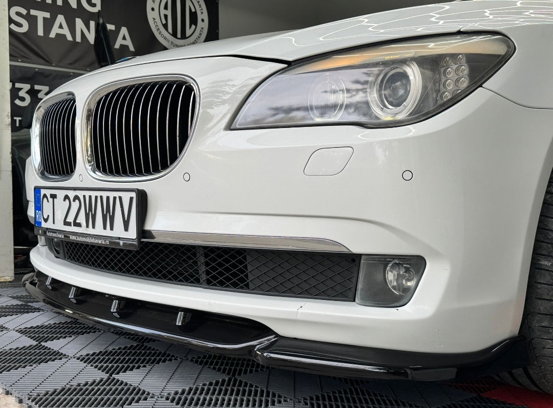 Spoiler fusta lip prelungire bara fata prelungire bara fusta BMW Seria 7 F01 Non Facelift M-Sport M Power M-Tech