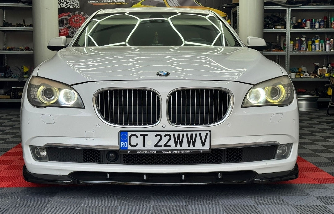 Spoiler fusta lip prelungire bara fata prelungire bara fusta BMW Seria 7 F01 Non Facelift M-Sport M Power M-Tech