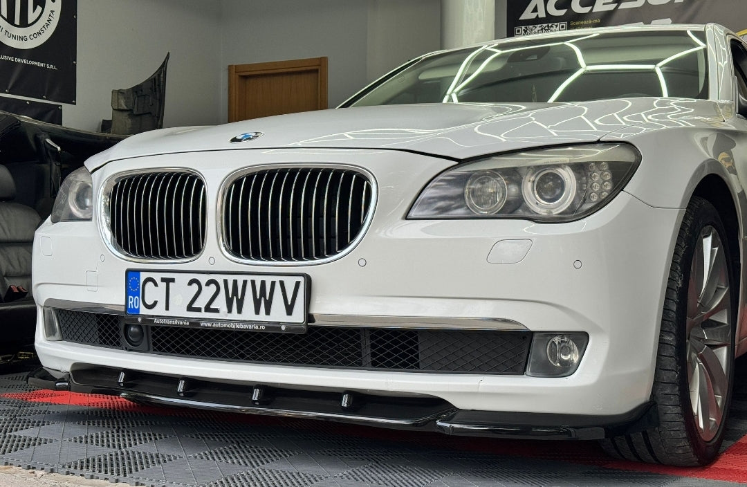 Spoiler fusta lip prelungire bara fata prelungire bara fusta BMW Seria 7 F01 Non Facelift M-Sport M Power M-Tech