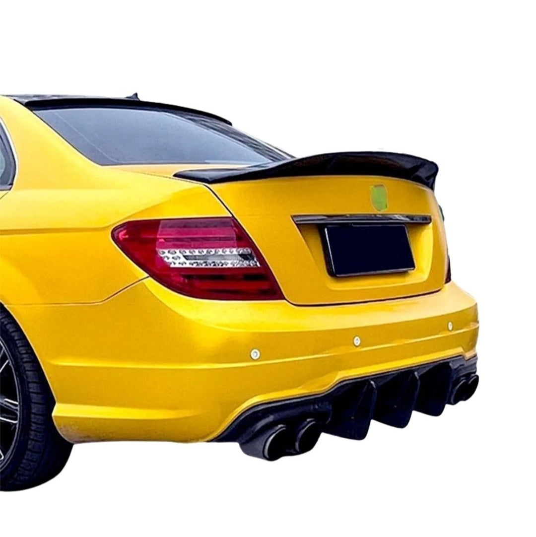 Eleron porbagaj spoiler tuning Mercedes C Class W204  R Style PSM