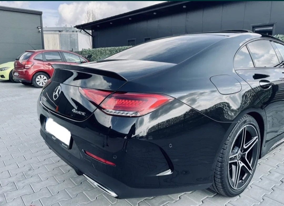 Eleron porbagaj spoiler codita lip Mercedes CLS W257 C257 potrivit pentru modelele din 2017 2018 2019 2020 2021 AMG.