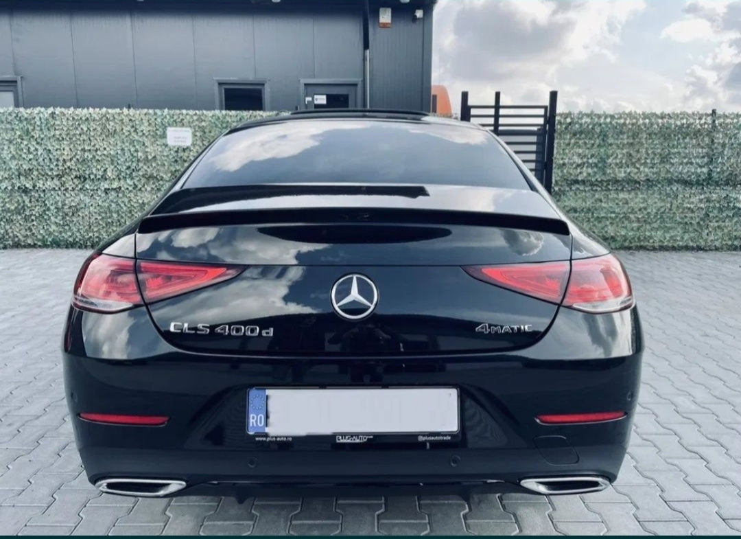 Eleron porbagaj spoiler codita lip Mercedes CLS W257 C257 potrivit pentru modelele din 2017 2018 2019 2020 2021 AMG.