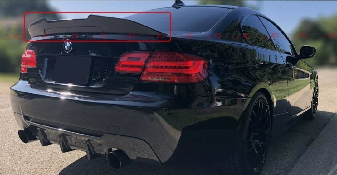 Eleron lip codita spoiler portbagaj BMW Seria 3 E92 E93 M3 aspect PSM