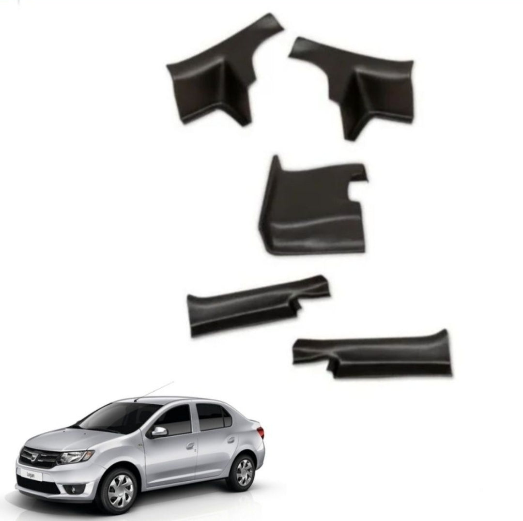 Set Ornamente protectie praguri, covor Dacia Logan 2 si Logan 2 MCV