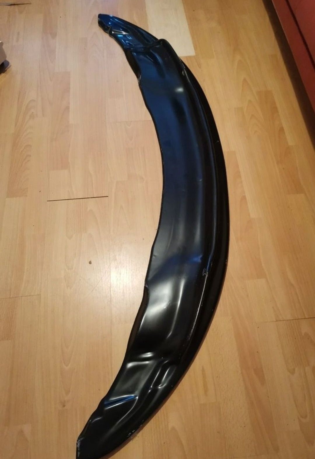 Prelungire lip spoiler sport bara fata BMW Seria 3 E92 2007-2011 Non Facelift Mtech vopsita negru lucios model GTS