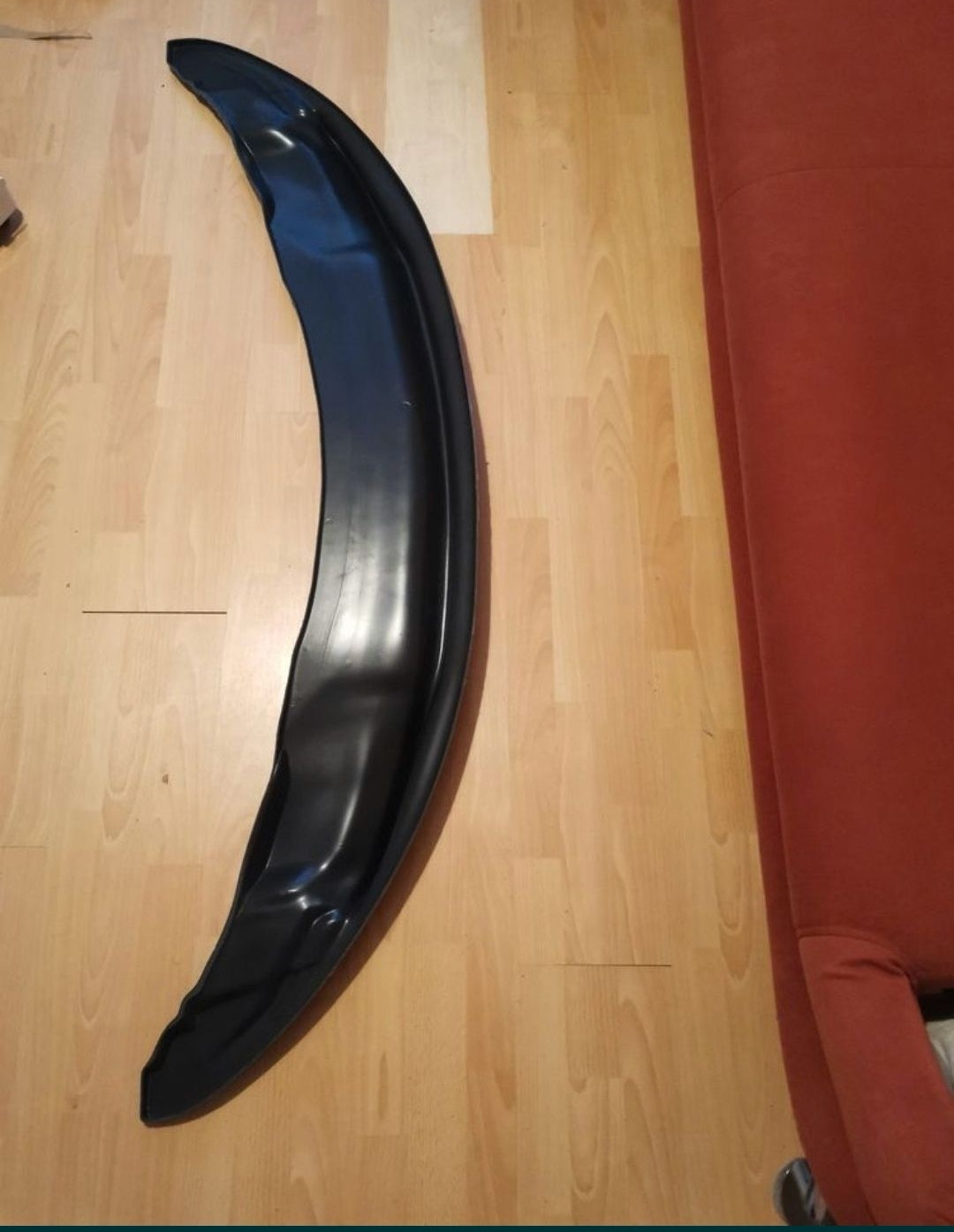 Prelungire lip spoiler sport bara fata BMW Seria 3 E92 2007-2011 Non Facelift Mtech vopsita negru lucios model GTS