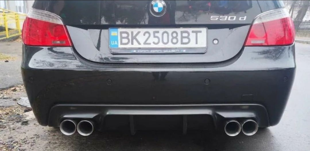 Difuzor bara spate prelungire lip  BMW Seria 5  E60