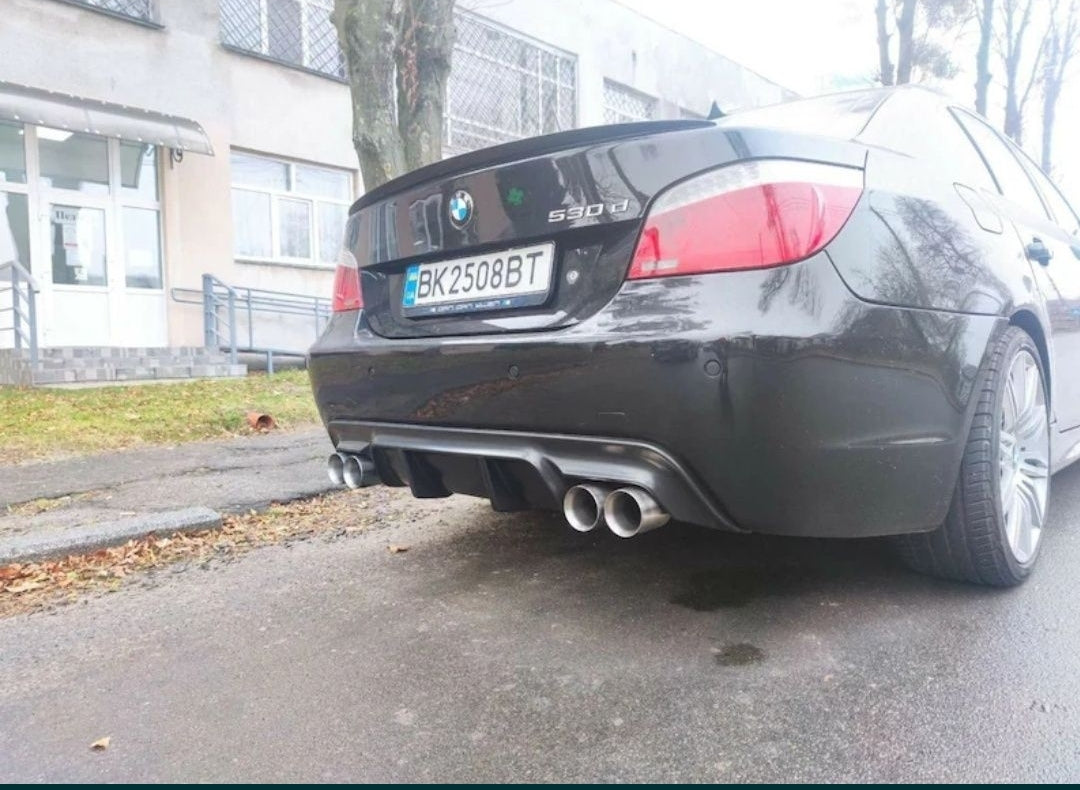 Difuzor bara spate prelungire lip  BMW Seria 5  E60