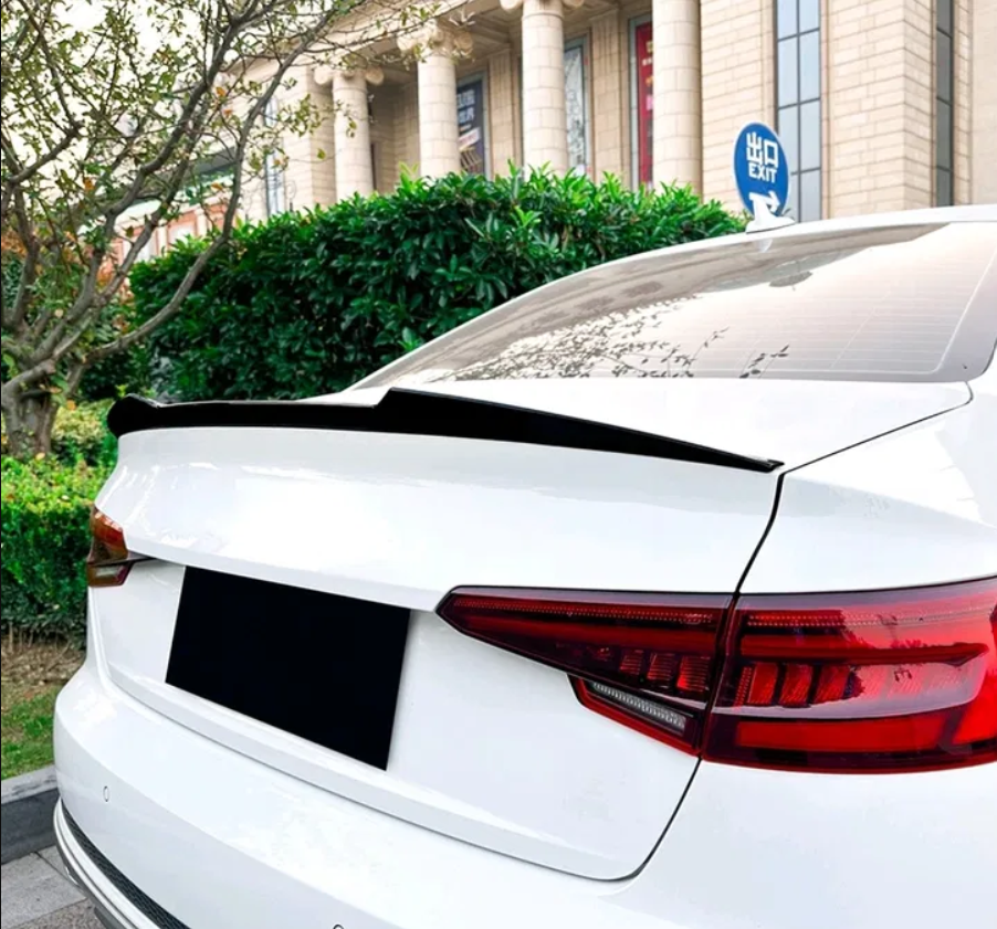 Eleron sport tuning lip codită portbagaj compatibil Audi A4 B9 model M4 V style