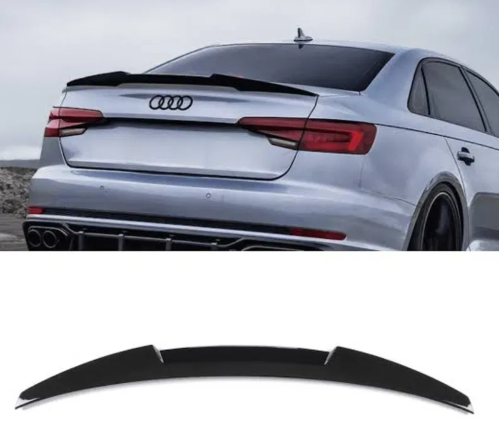Eleron sport tuning lip codită portbagaj compatibil Audi A4 B9 model M4 V style