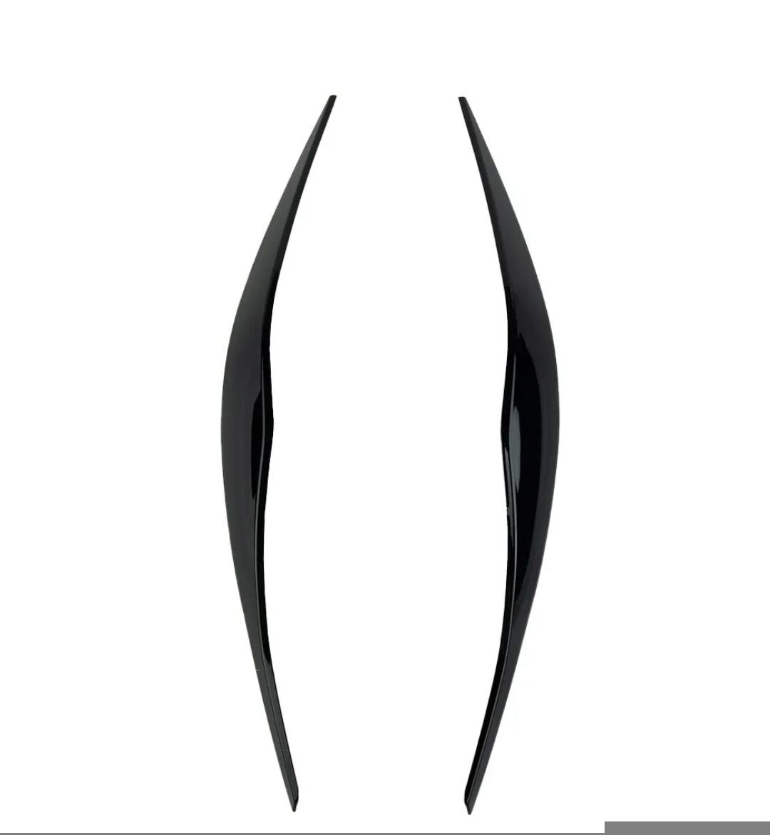 Ornamente / Pleoape Faruri BMW E90 Non-Facelift – Negru Lucios