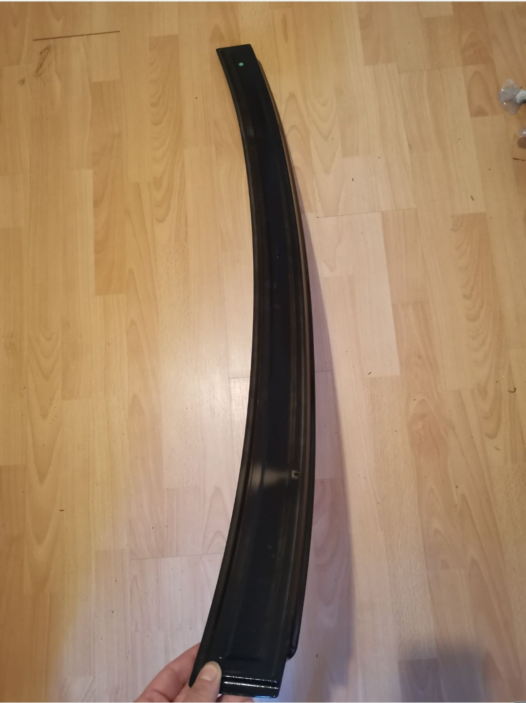 Eleron lip spoiler lunetă BMW Seria 3 E90 ACS negru lucios
