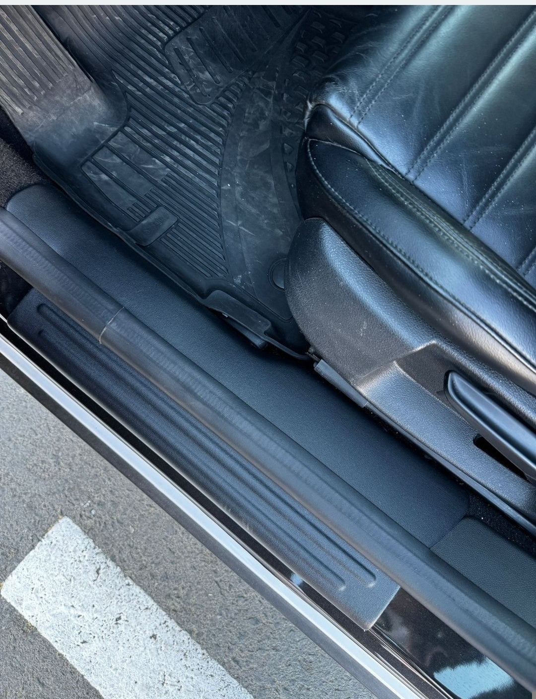 Set ornamente protectie interior praguri covor Dacia Sandero 3 MK3