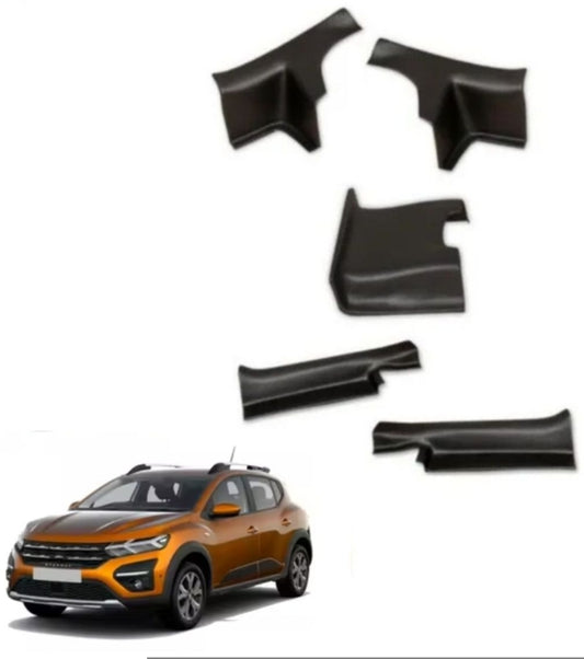 Set ornamente protectie interior praguri covor Dacia Sandero 3 MK3