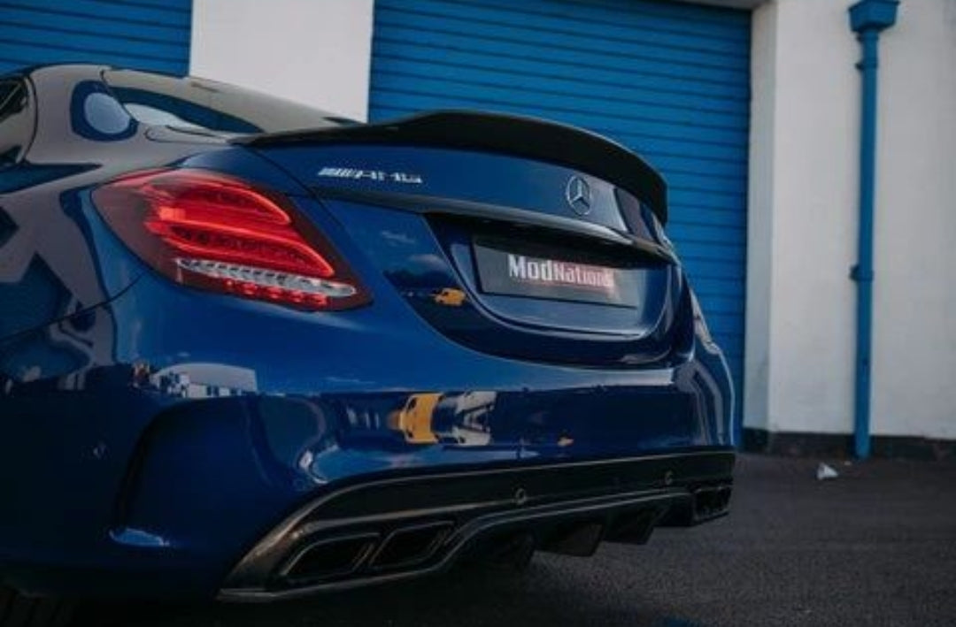 Eleron porbagaj spoiler sport tuning Mercedes C class W205 R Style PSM