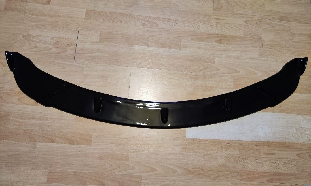 Prelungire lip spoiler bara fata BMW Seria 3 E90/E91 Facelift Negru