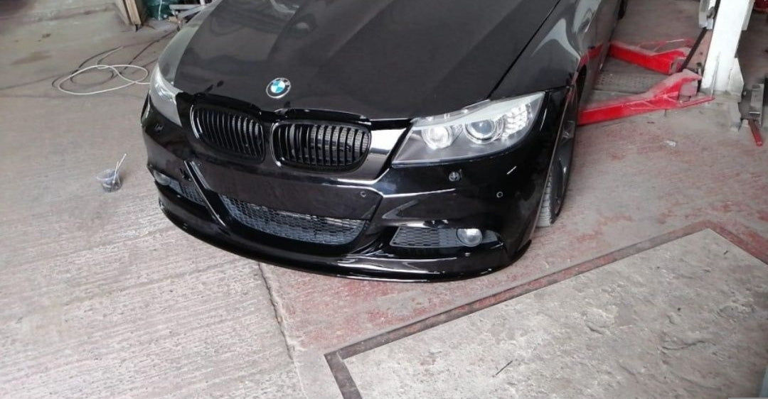 Prelungire Lip Spoiler Bara Față BMW Seria 3 E90 / E91 Facelift LCI