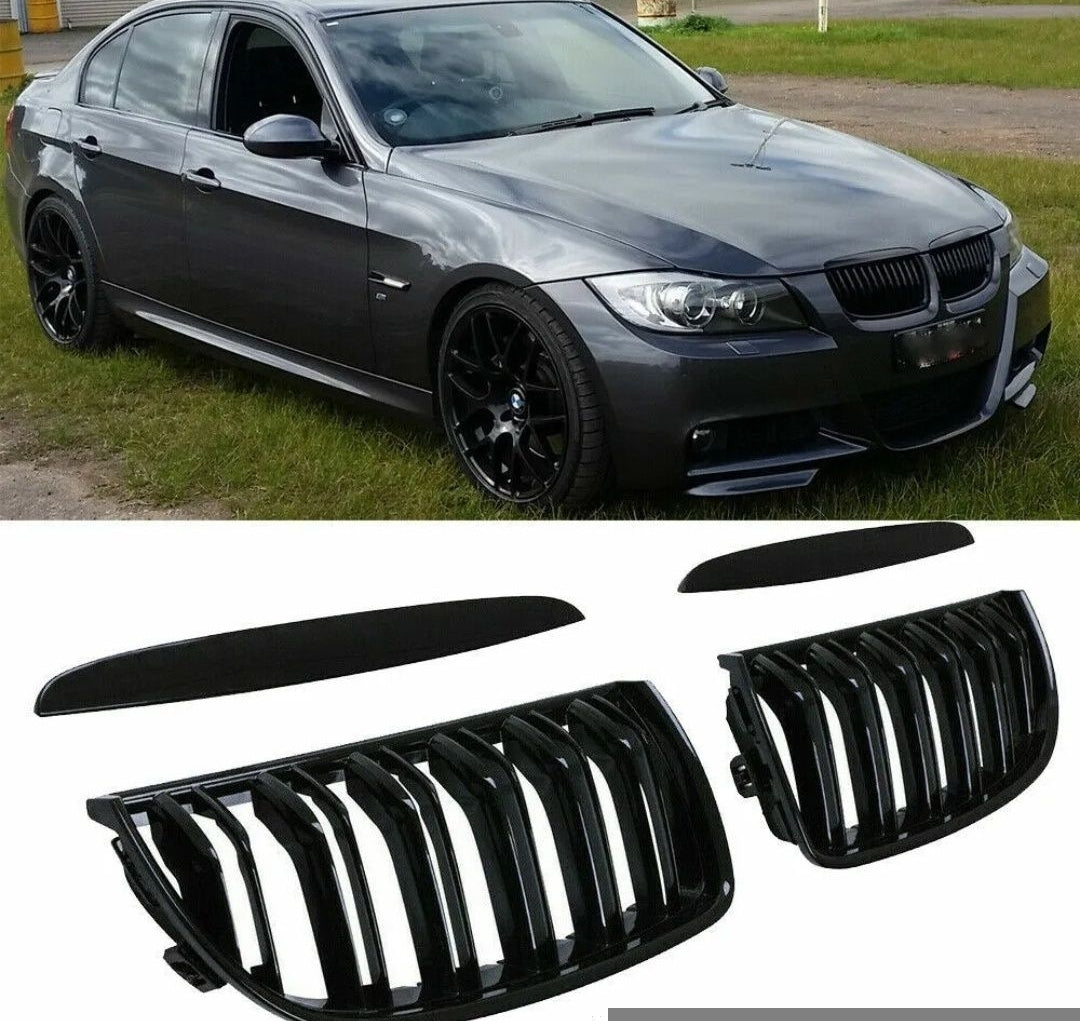 Grila Dubla Nari Grila  BMW Serie 3 E90 E91 NFL Non Facelift