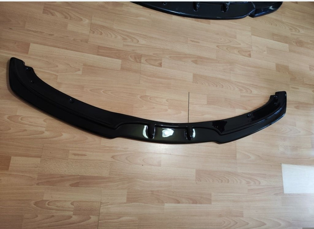 Prelungire Bara Față Lip BMW Seria 3 E90 LCI Facelift Negru Lucios