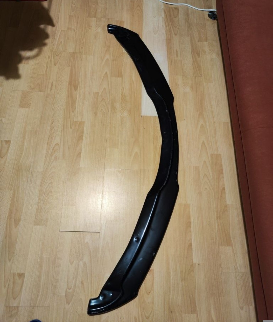 Prelungire Lip Bara Față BMW Seria 3 E90 E91 – M Tech  Negru Lucios