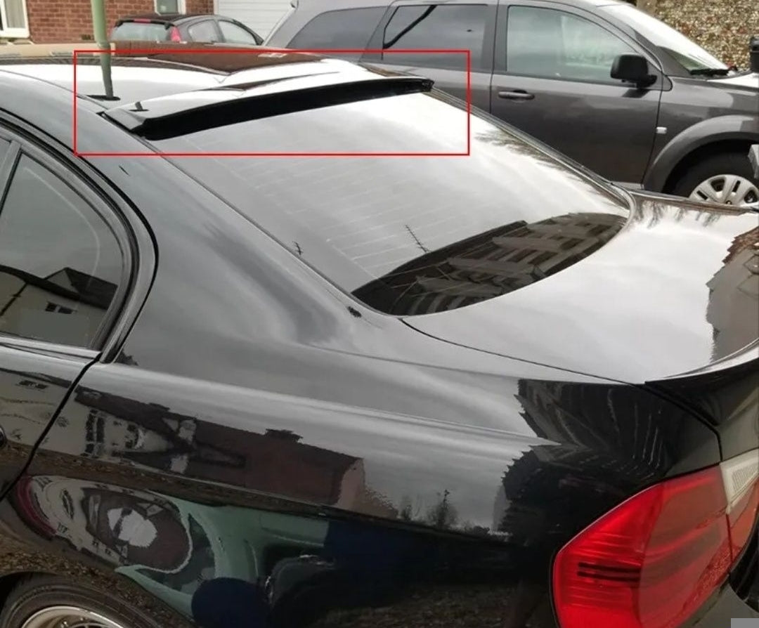 Eleron lip spoiler lunetă BMW Seria 3 E90 ACS negru lucios